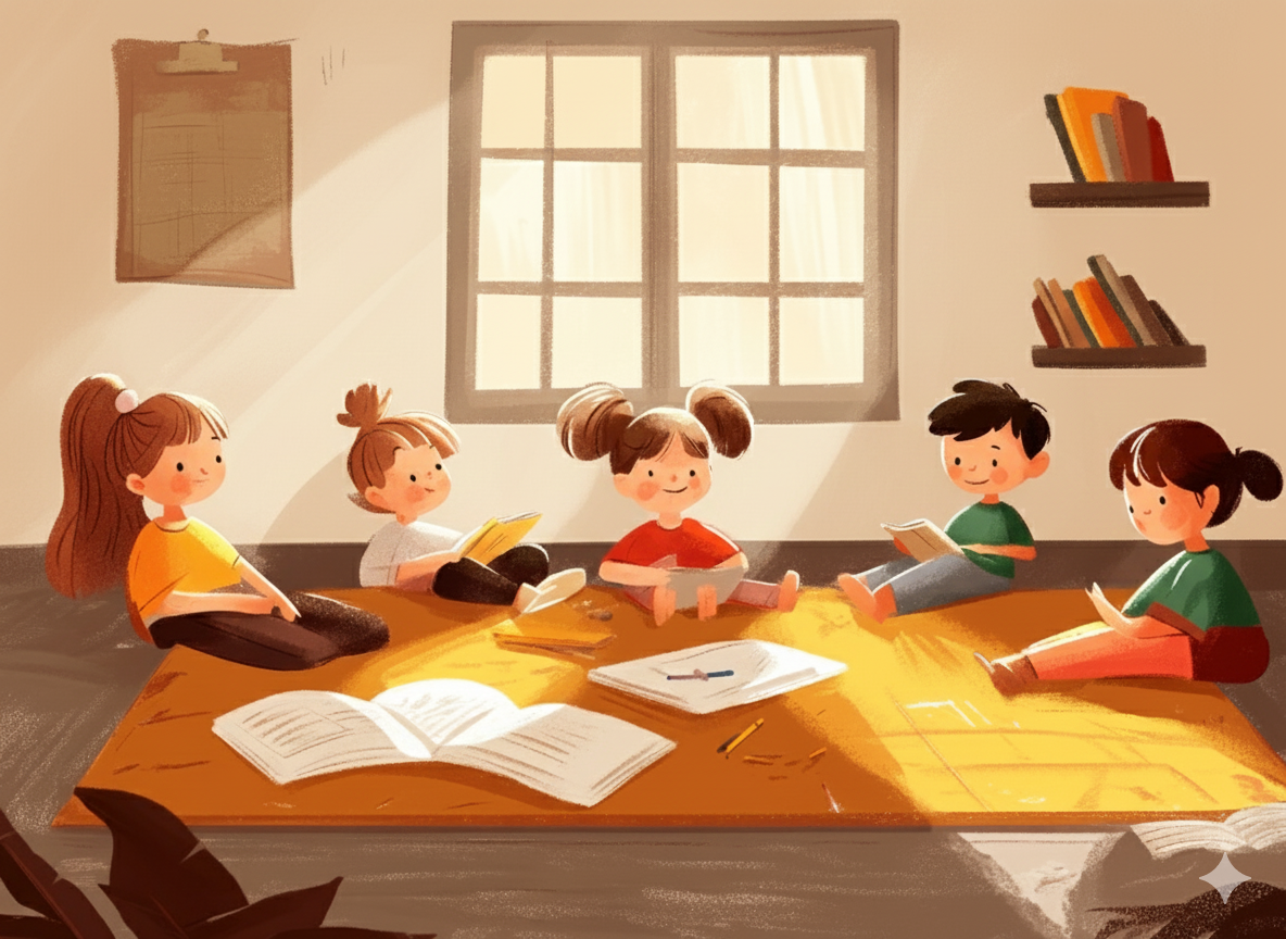 Esta imagen muestra una sesi&oacute;n colectiva en psicoloRia, donde un grupo de personas participa activamente en una din&aacute;mica de bienestar emocional. La sesi&oacute;n est&aacute; dise&ntilde;ada para fomentar la interacci&oacute;n, el aprendizaje compartido y el apoyo mutuo, creando un entorno donde cada participante puede expresarse y crecer junto a otros. Este enfoque grupal es clave para abordar problemas comunes y fortalecer el sentido de comunidad, guiado por expertos en psicolog&iacute;a